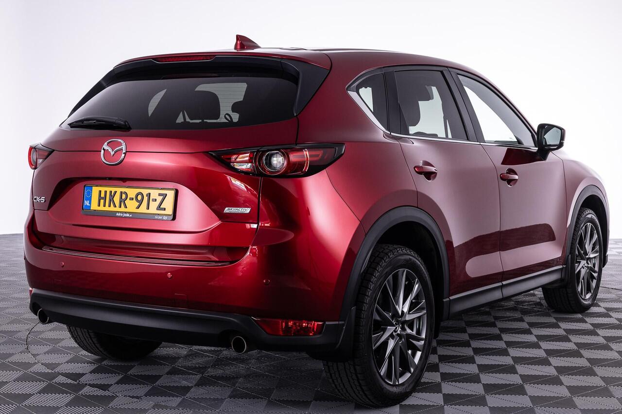 Mazda CX-5 2.0 SkyActiv-G 165 Signature | AUTOMAAT | APPLE CARPLAY | LEDER | BOSE AUDIO | 360 CAMERA | HEAD UP | ADAPTIEF CRUISE CONTROL | DODEHOEK DETECTIE |