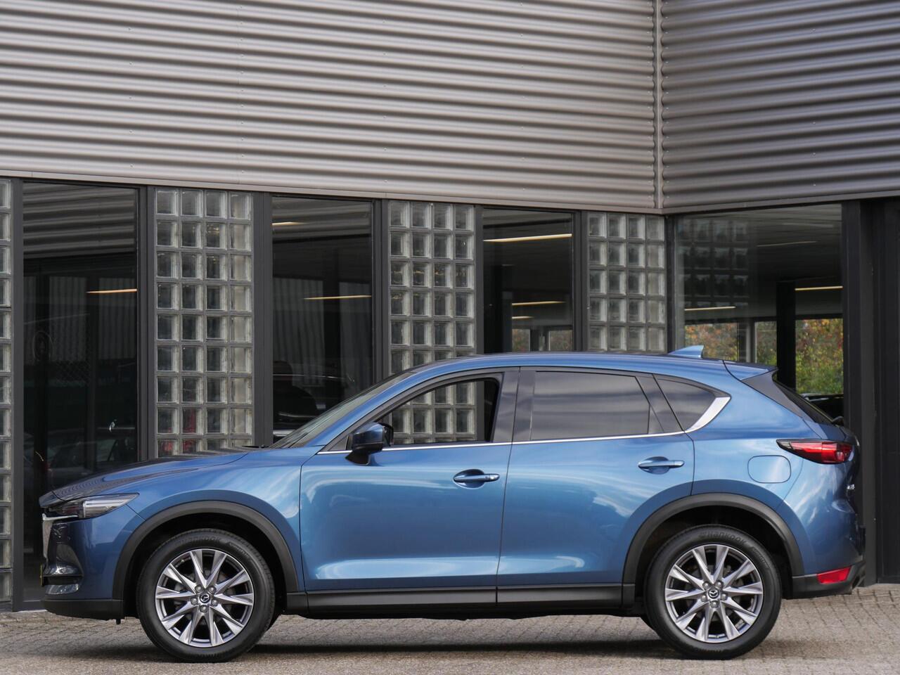 Mazda CX-5 2.0 LUXURY/ LEER/ 360°CAMERA/ ELEKT. KLEP/ HEAD-UP/ AFN. TREKHAAK/ ADAPTIVE CRUISE