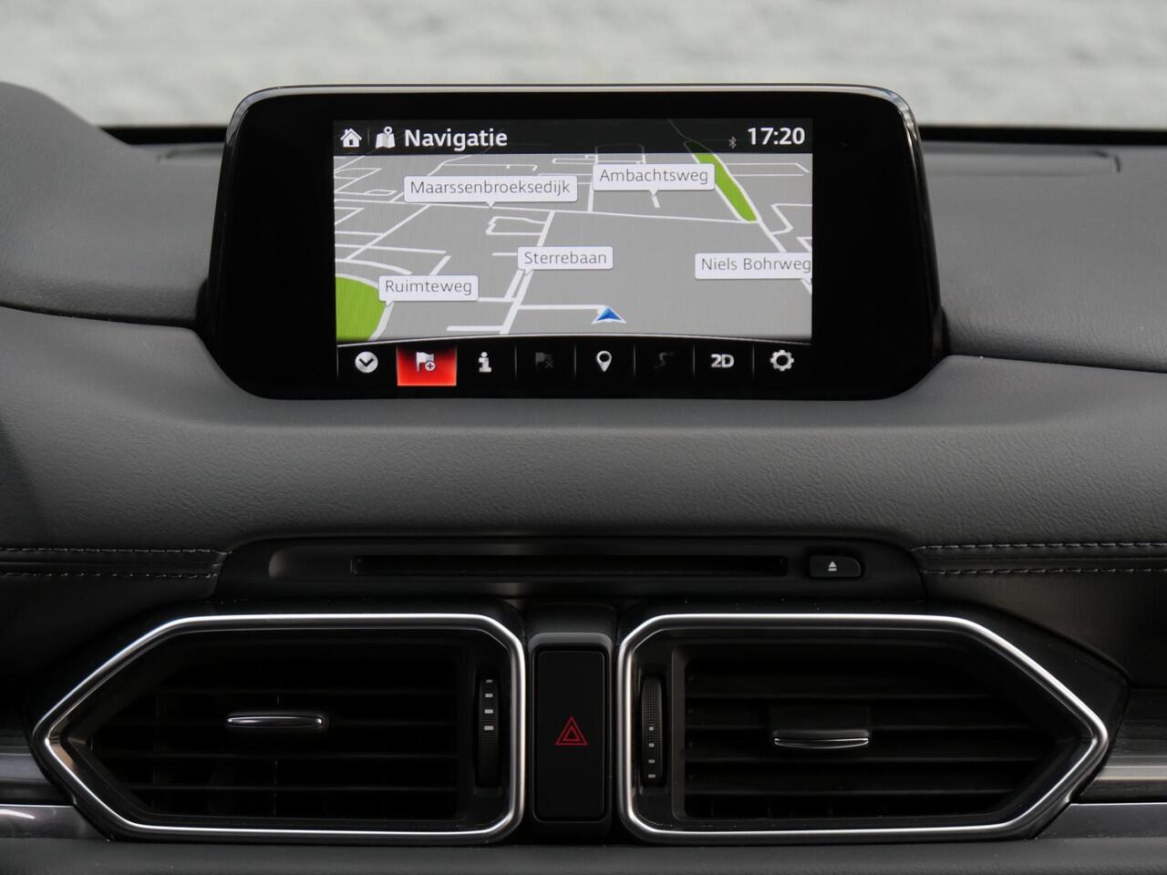 Mazda CX-5 2.0 LUXURY/ LEER/ 360°CAMERA/ ELEKT. KLEP/ HEAD-UP/ AFN. TREKHAAK/ ADAPTIVE CRUISE