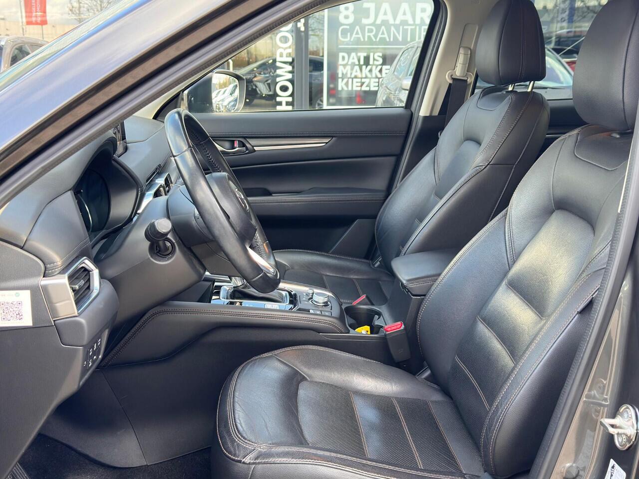 Mazda CX-5 2.0 SkyActiv-G 165 Luxury Automaat | Rijklaar | 360° Camera | Afneembare Trekhaak | Bose Audio | Leder |