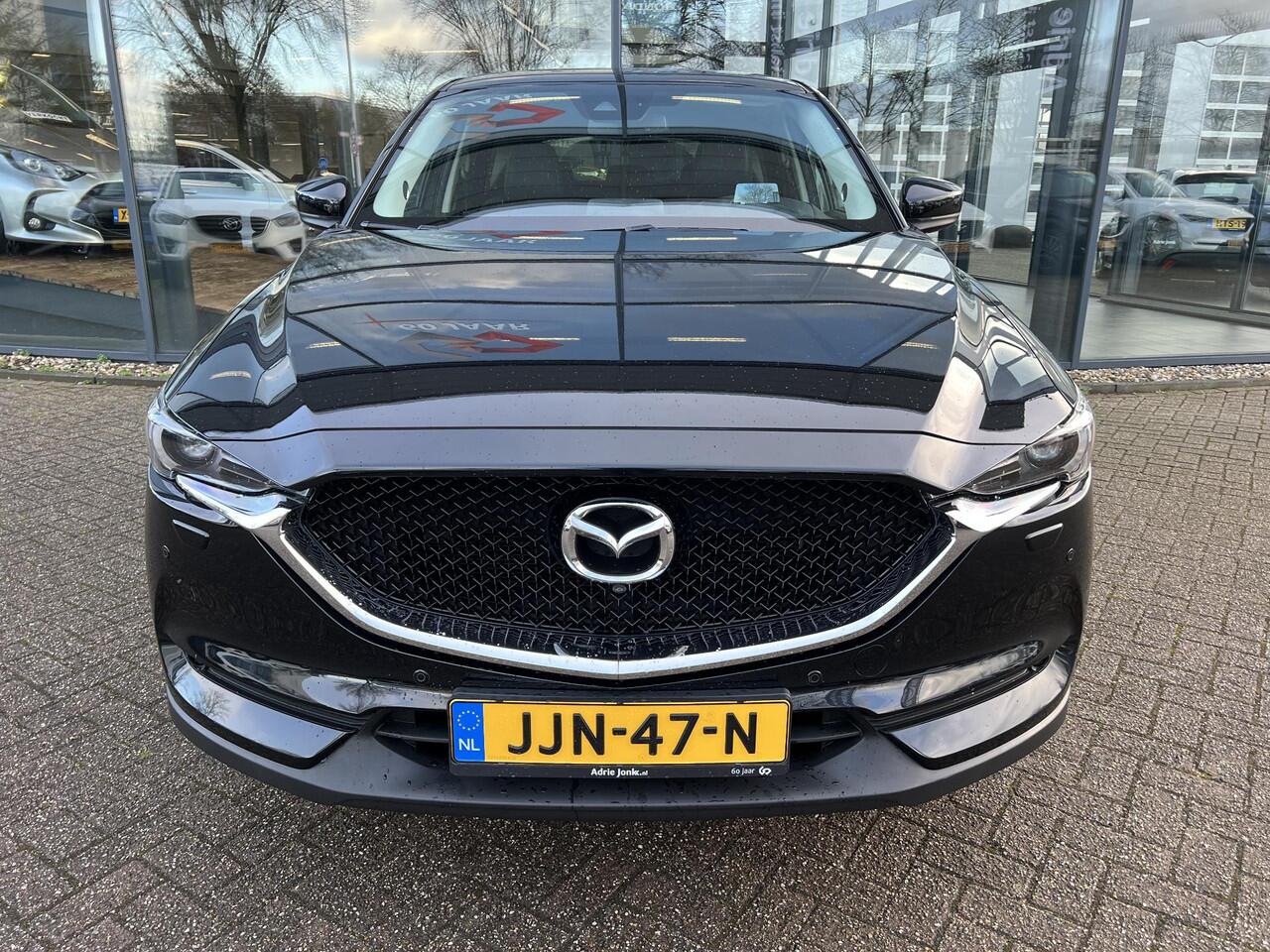 Mazda CX-5 2.0 SkyActiv-G 165 Luxury | TREKHAAK | HEAD-UP DISPLAY | LEDER | BOSE | 360 CAMERA | 19' LMV | APPLE CARPLAY | ANDROID AUTO | STUUR & STOELVERWARMING