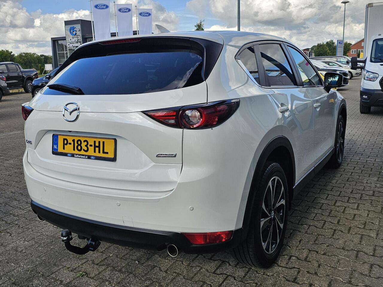 Mazda CX-5 2.5 SkyActiv-G 194 Luxury | Xenon | 19'' velgen | Head-up display | App-voorbereiding | Trekhaak | 2.000 kg trekgewicht | Elektrisch bedienbare achterklep etc.