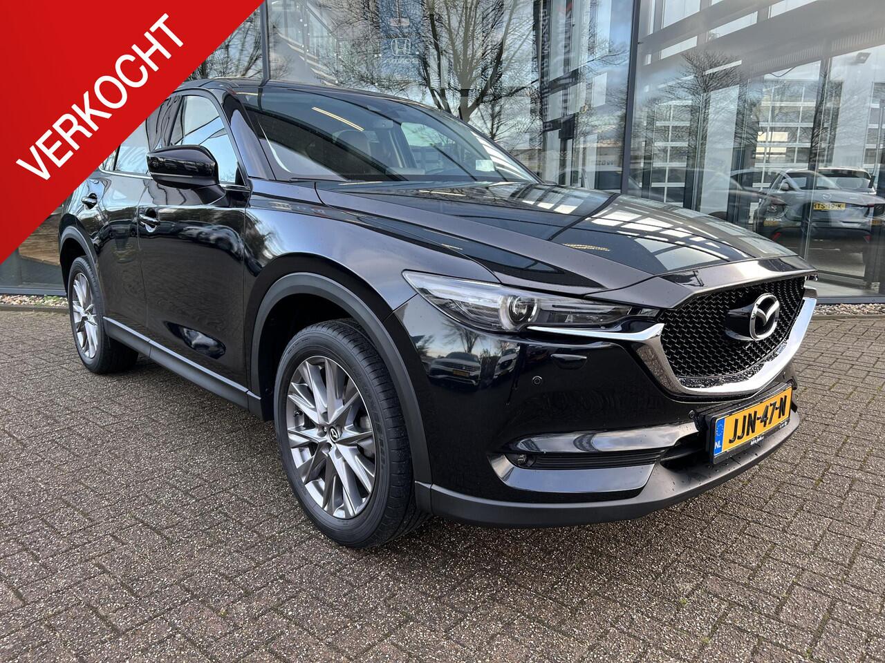 Mazda CX-5 2.0 SkyActiv-G 165 Luxury | TREKHAAK | HEAD-UP DISPLAY | LEDER | BOSE | 360 CAMERA | 19' LMV | APPLE CARPLAY | ANDROID AUTO | STUUR & STOELVERWARMING