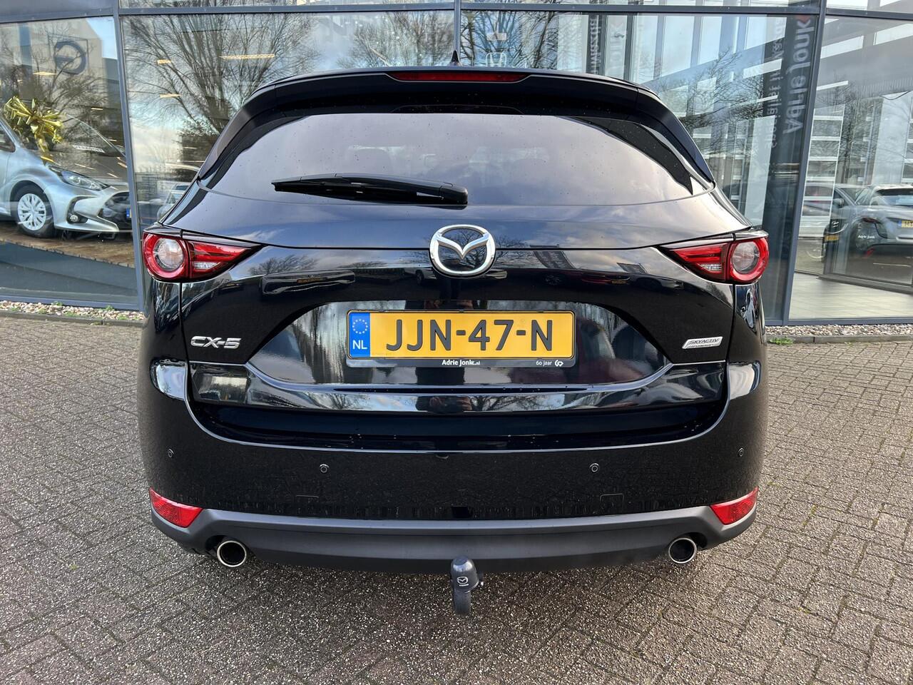 Mazda CX-5 2.0 SkyActiv-G 165 Luxury | TREKHAAK | HEAD-UP DISPLAY | LEDER | BOSE | 360 CAMERA | 19' LMV | APPLE CARPLAY | ANDROID AUTO | STUUR & STOELVERWARMING