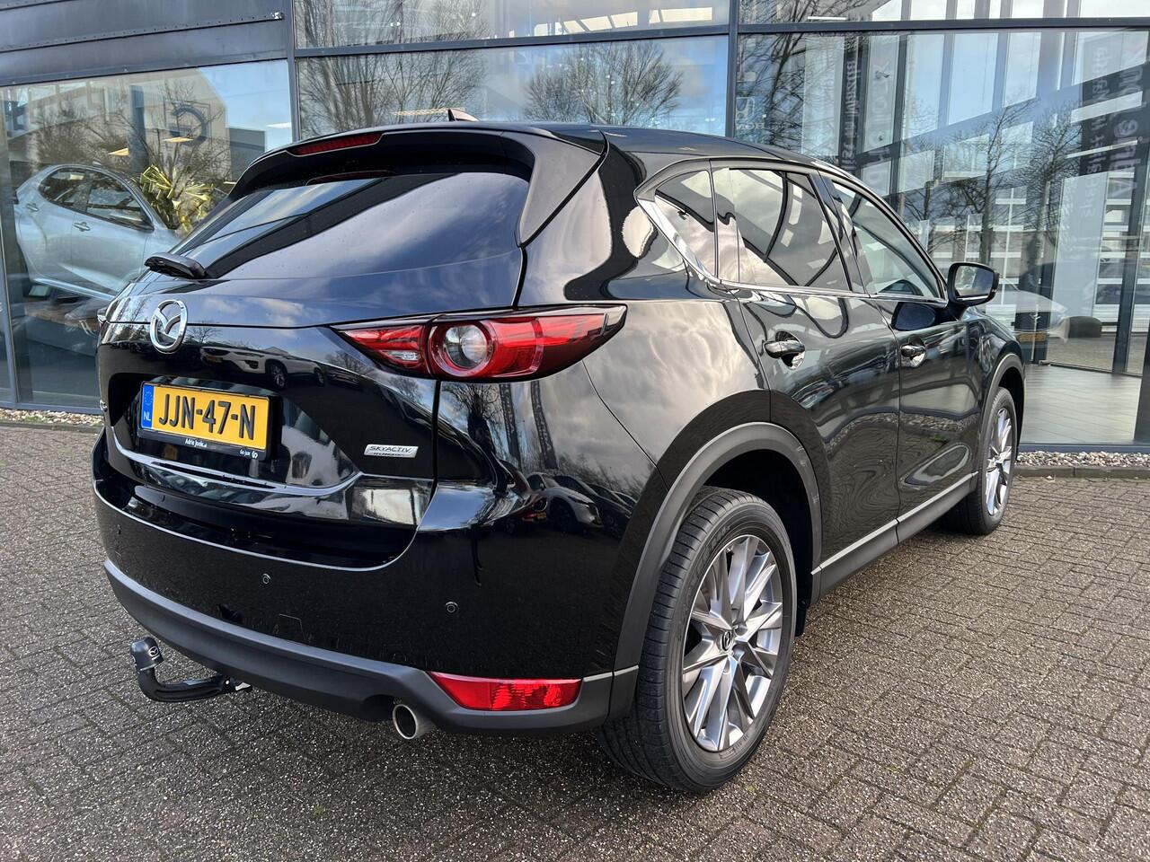 Mazda CX-5 2.0 SkyActiv-G 165 Luxury | TREKHAAK | HEAD-UP DISPLAY | LEDER | BOSE | 360 CAMERA | 19' LMV | APPLE CARPLAY | ANDROID AUTO | STUUR & STOELVERWARMING