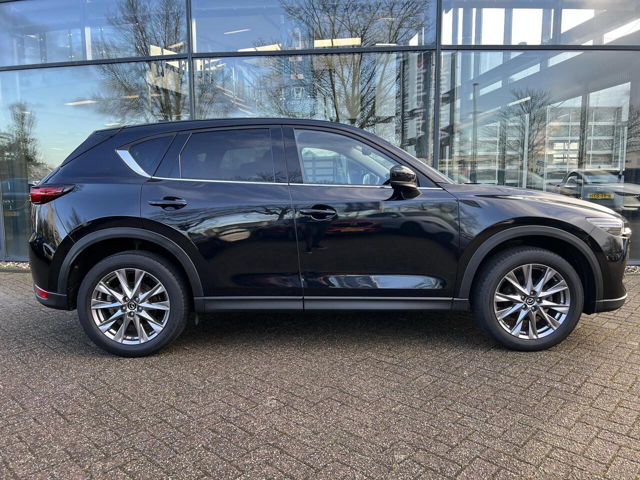 Mazda CX-5 2.0 SkyActiv-G 165 Luxury | TREKHAAK | HEAD-UP DISPLAY | LEDER | BOSE | 360 CAMERA | 19' LMV | APPLE CARPLAY | ANDROID AUTO | STUUR & STOELVERWARMING