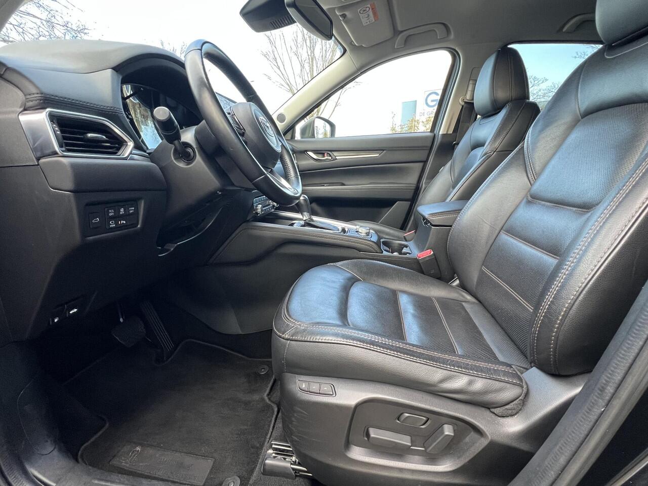 Mazda CX-5 2.0 SkyActiv-G 165 Luxury | TREKHAAK | HEAD-UP DISPLAY | LEDER | BOSE | 360 CAMERA | 19' LMV | APPLE CARPLAY | ANDROID AUTO | STUUR & STOELVERWARMING