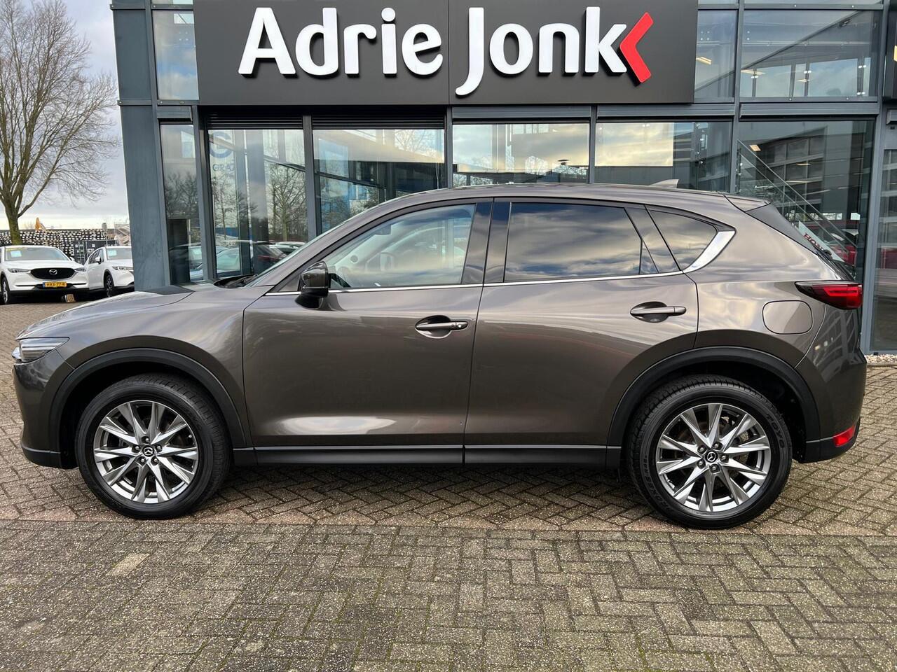 Mazda CX-5 2.0 SkyActiv-G 165 Skylease Luxury AUTOMAAT | TREKHAAK | 360 CAMERA | NAVIGTIE | EL.A.KLEP | APPLE CARPLAY / ANDROID AUTO | LEDER | Bose AUDIO | HEAD-UP DISPLAY |