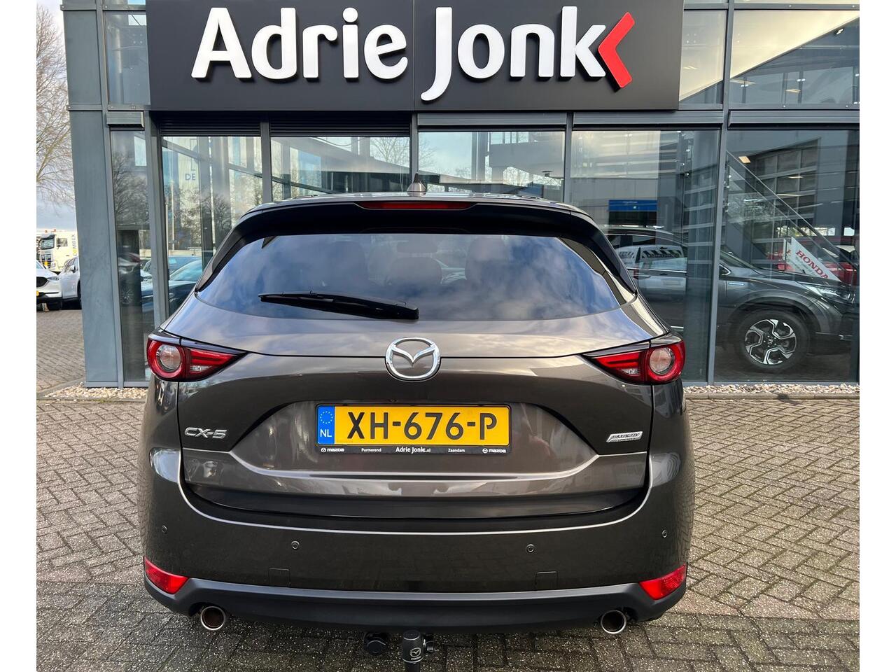 Mazda CX-5 2.0 SkyActiv-G 165 Skylease Luxury AUTOMAAT | TREKHAAK | 360 CAMERA | NAVIGTIE | EL.A.KLEP | APPLE CARPLAY / ANDROID AUTO | LEDER | Bose AUDIO | HEAD-UP DISPLAY |