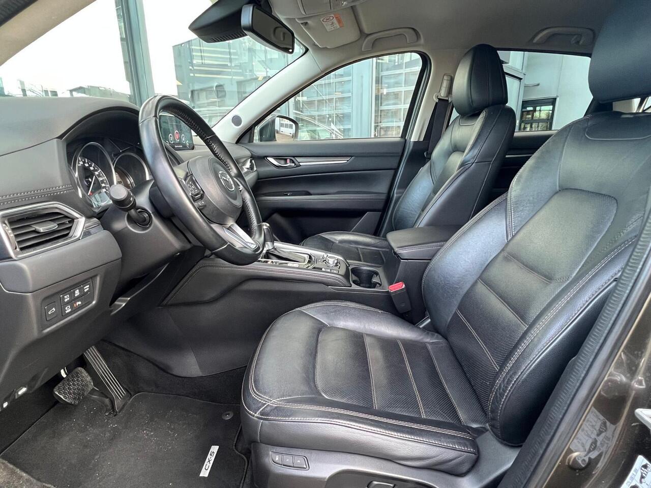 Mazda CX-5 2.0 SkyActiv-G 165 Skylease Luxury AUTOMAAT | TREKHAAK | 360 CAMERA | NAVIGTIE | EL.A.KLEP | APPLE CARPLAY / ANDROID AUTO | LEDER | Bose AUDIO | HEAD-UP DISPLAY |