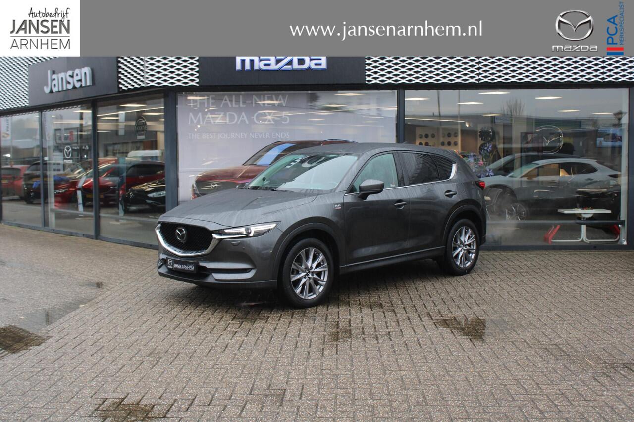 Mazda CX-5 2.5 SkyActiv-G 194 Luxury , Automaat, Trekhaak, Leder, Adap.Cruise, 360 Camera, Bose, HUD, Apple Carplay, Stuur/Stoelverwarming/Ventilatie