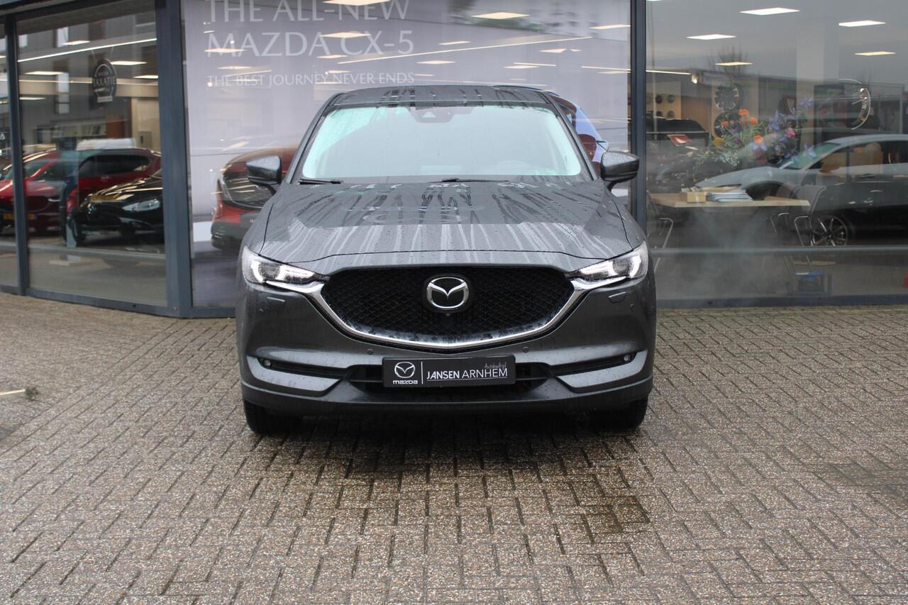 Mazda CX-5 2.5 SkyActiv-G 194 Luxury , Automaat, Trekhaak, Leder, Adap.Cruise, 360 Camera, Bose, HUD, Apple Carplay, Stuur/Stoelverwarming/Ventilatie