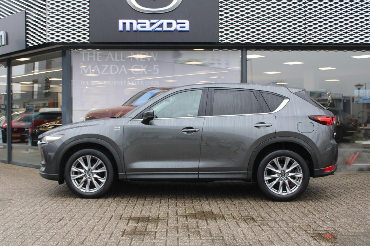 Mazda CX-5 2.5 SkyActiv-G 194 Luxury , Automaat, Trekhaak, Leder, Adap.Cruise, 360 Camera, Bose, HUD, Apple Carplay, Stuur/Stoelverwarming/Ventilatie