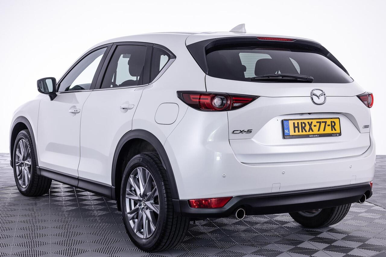 Mazda CX-5 2.5 SkyActiv-G 194 Luxury | AUTOMAAT | APPLE CARPLAY | LEDER | HEAD UP | 360 CAMERA | BOSE AUDIO | HEAD UP | 19 INCH LM | STOELVENTILATIE VOOR |