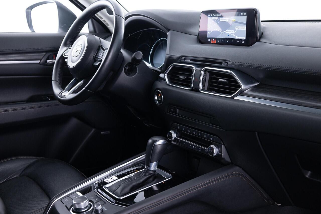 Mazda CX-5 2.5 SkyActiv-G 194 Luxury | AUTOMAAT | APPLE CARPLAY | LEDER | HEAD UP | 360 CAMERA | BOSE AUDIO | HEAD UP | 19 INCH LM | STOELVENTILATIE VOOR |