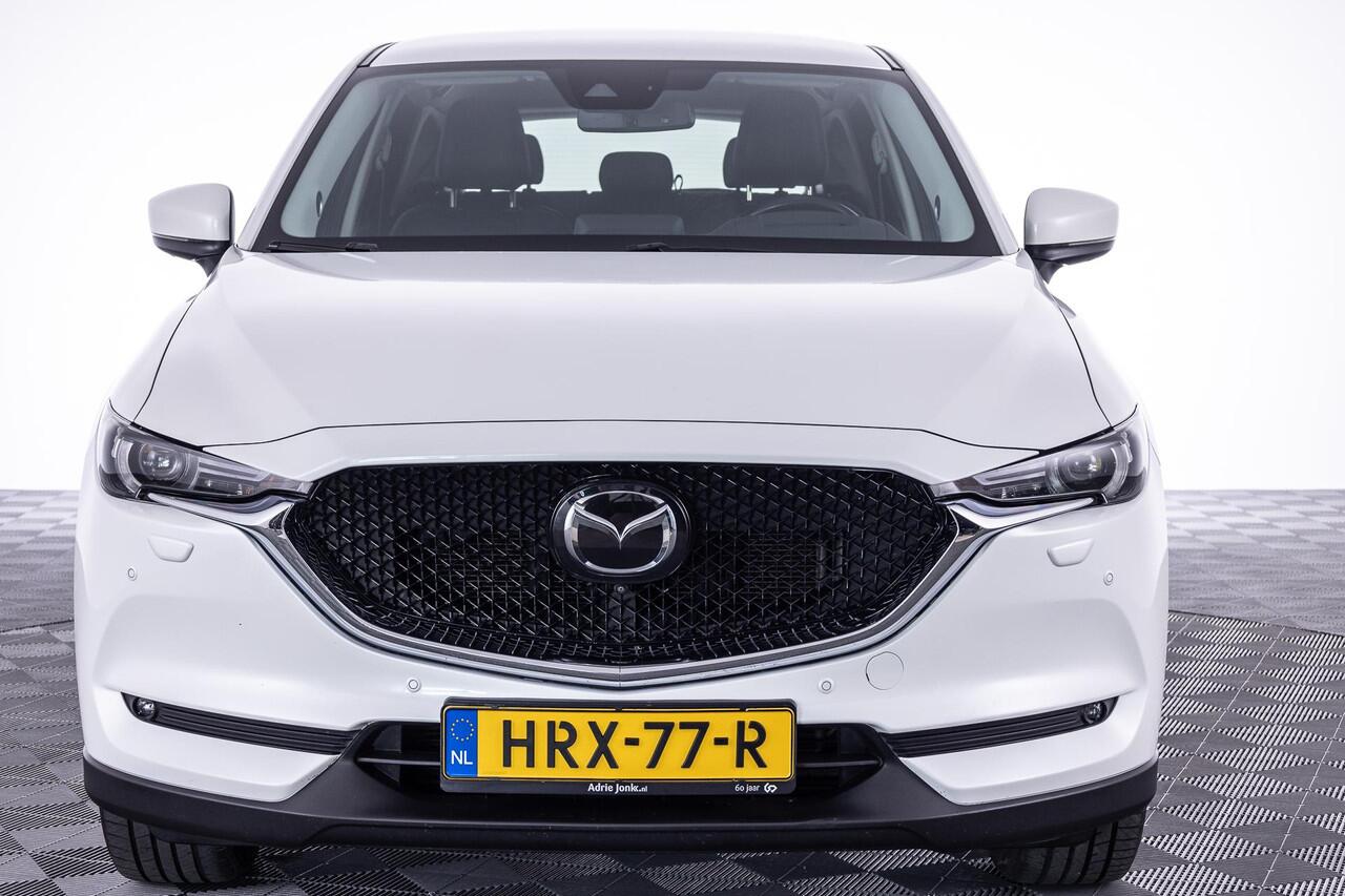 Mazda CX-5 2.5 SkyActiv-G 194 Luxury | AUTOMAAT | APPLE CARPLAY | LEDER | HEAD UP | 360 CAMERA | BOSE AUDIO | HEAD UP | 19 INCH LM | STOELVENTILATIE VOOR |