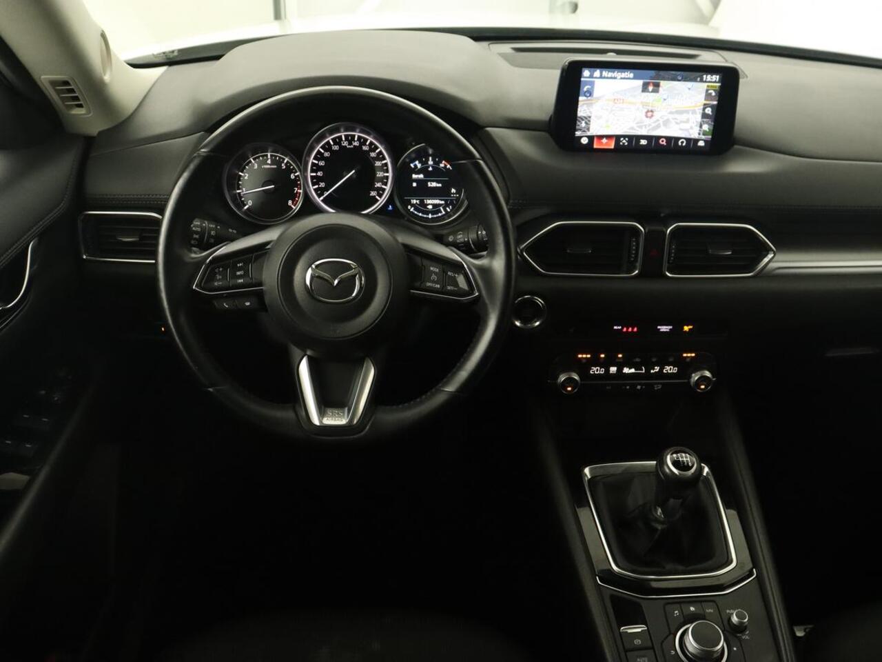 Mazda CX-5 2.0 SkyActiv-G 165 Comfort | Trekhaak | Stoelverwarming | Carplay | Full LED | Stuurverwarming | Navigatie | Keyless | Dodehoek detectie | 19'' lichtmetalen velgen