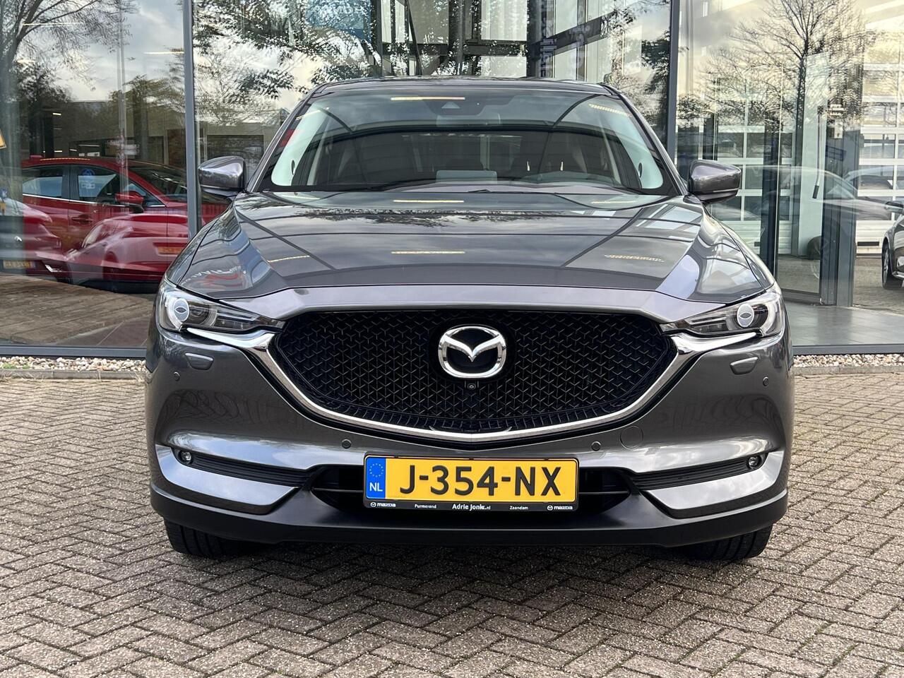 Mazda CX-5 2.0 SkyActiv-G 165 Style Selected AUTOMAAT | TREKHAAK | BOSE | ELEKTR. STOELEN | DODEHOEKDETECTIE | STOEL- EN STUURVERWARMING | LEDER | 360° CAMERA | PARKEERSENSOREN V+A | CARPLAY |