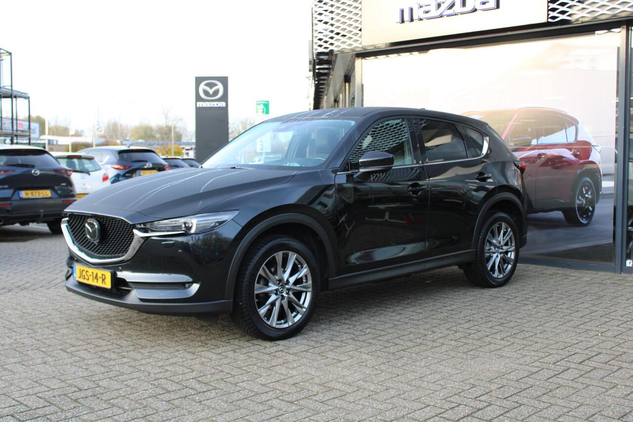 Mazda CX-5 2.5 AWD SkyActiv-G 194 Signature , Automaat, Trekhaak, Adap.Cruise, Leder, Bose, 360 Camera, LMV 19 Inch, All Season, Stoelverwarming/Ventilatie