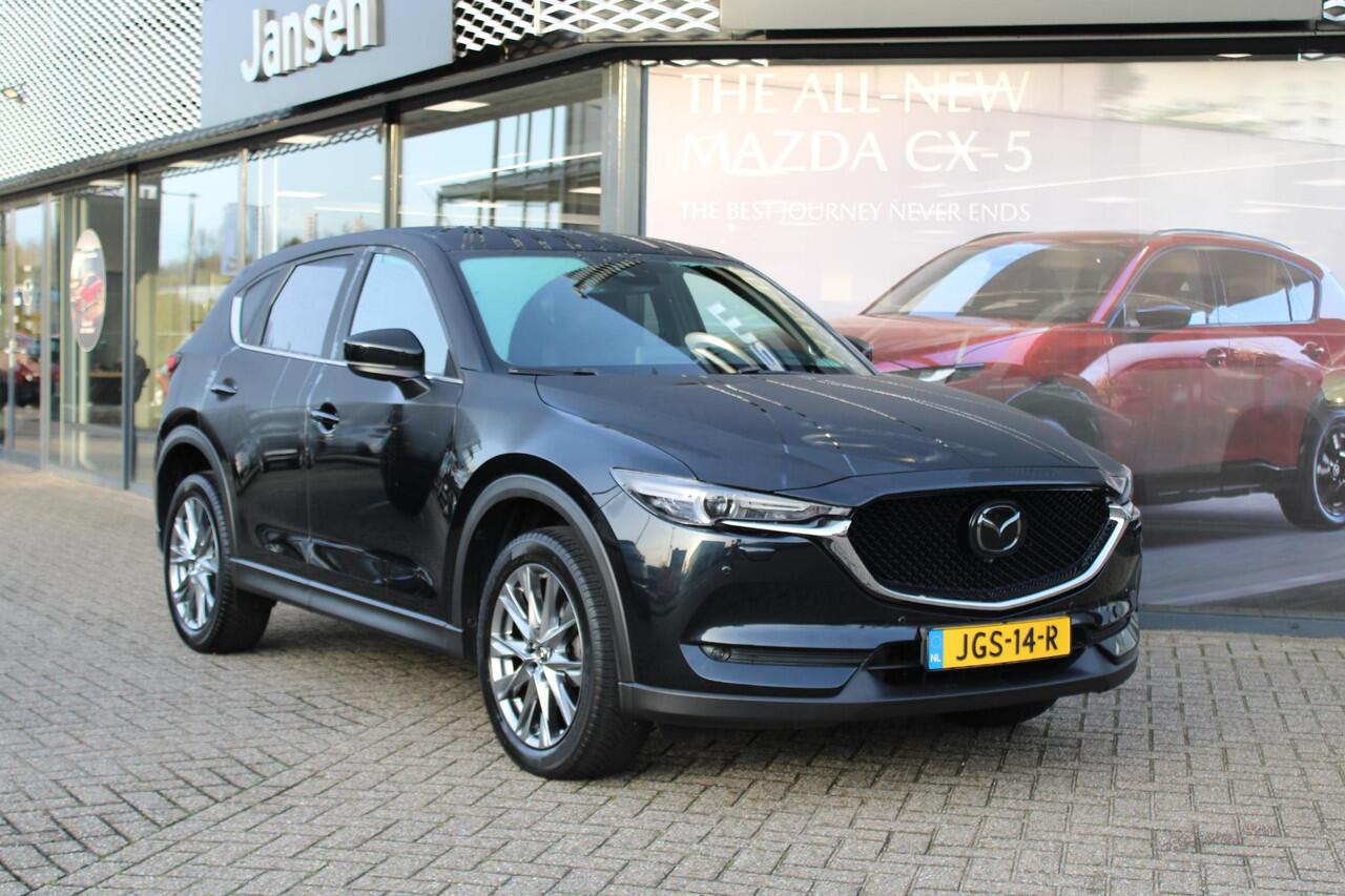Mazda CX-5 2.5 AWD SkyActiv-G 194 Signature , Automaat, Trekhaak, Adap.Cruise, Leder, Bose, 360 Camera, LMV 19 Inch, All Season, Stoelverwarming/Ventilatie