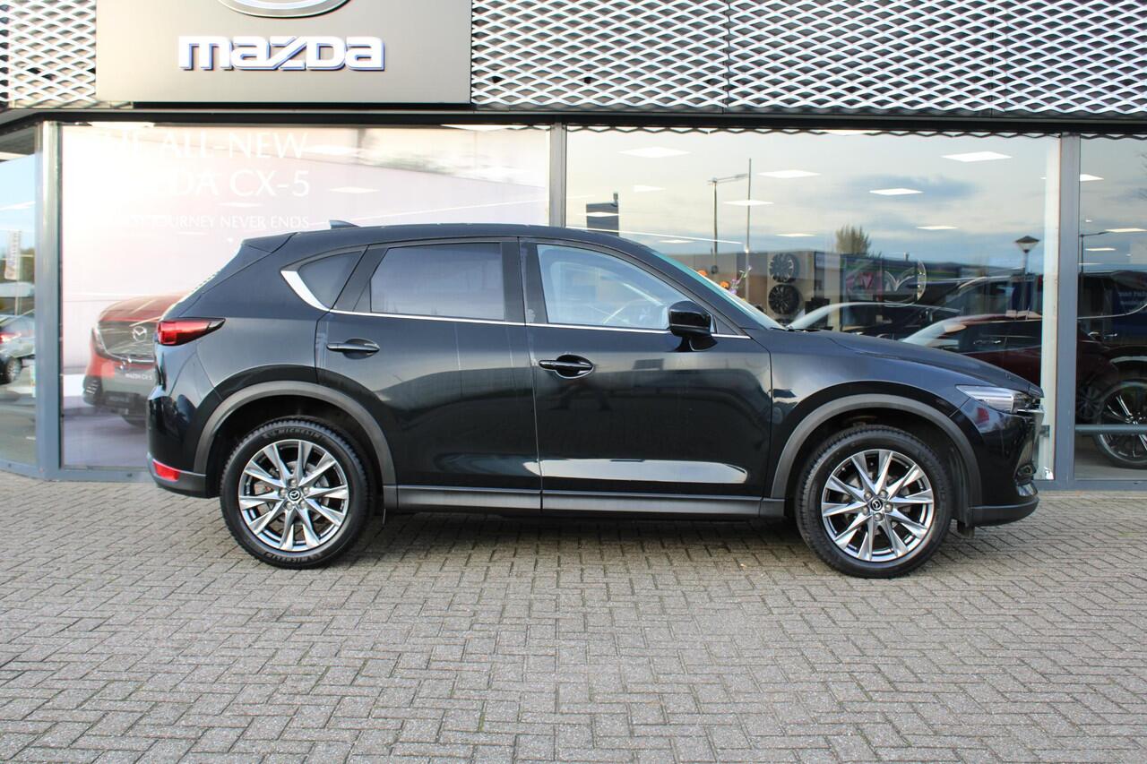 Mazda CX-5 2.5 AWD SkyActiv-G 194 Signature , Automaat, Trekhaak, Adap.Cruise, Leder, Bose, 360 Camera, LMV 19 Inch, All Season, Stoelverwarming/Ventilatie