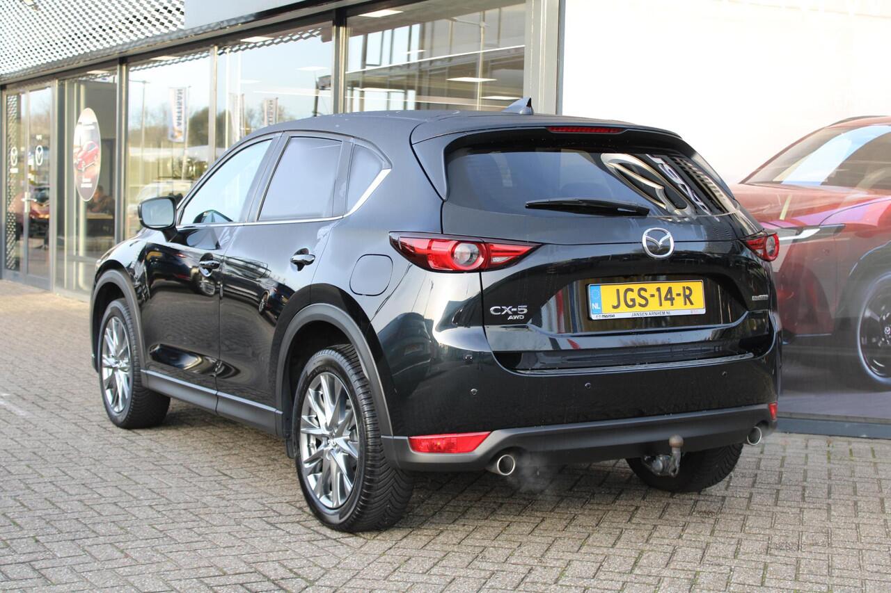Mazda CX-5 2.5 AWD SkyActiv-G 194 Signature , Automaat, Trekhaak, Adap.Cruise, Leder, Bose, 360 Camera, LMV 19 Inch, All Season, Stoelverwarming/Ventilatie