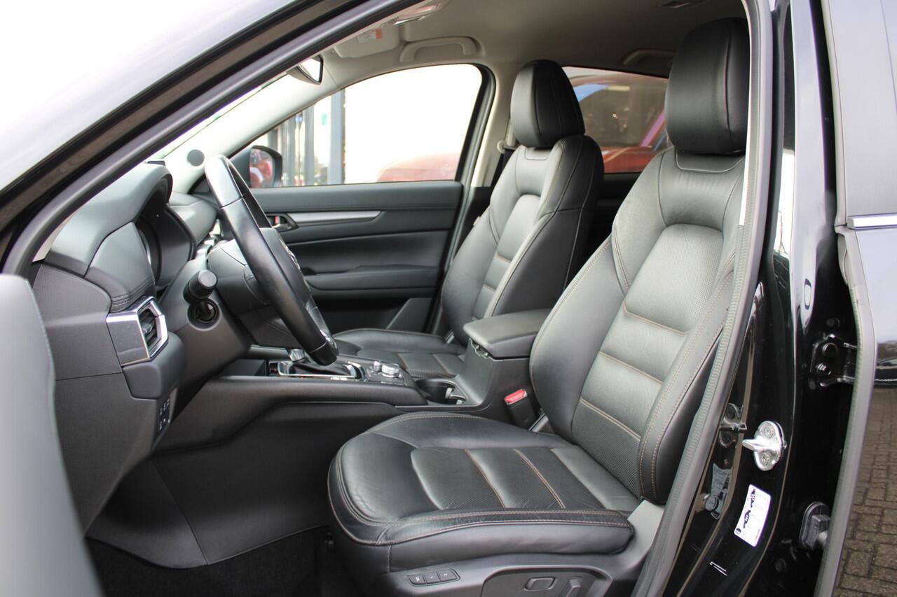 Mazda CX-5 2.0 SkyActiv-G 165 Style Selected , Automaat, Trekhaak, Leder, Bose, Clima, Cruise, 360 Camera, LMV 19 Inch, Navi, Apple Carplay, Stuur/Stoelverwarming