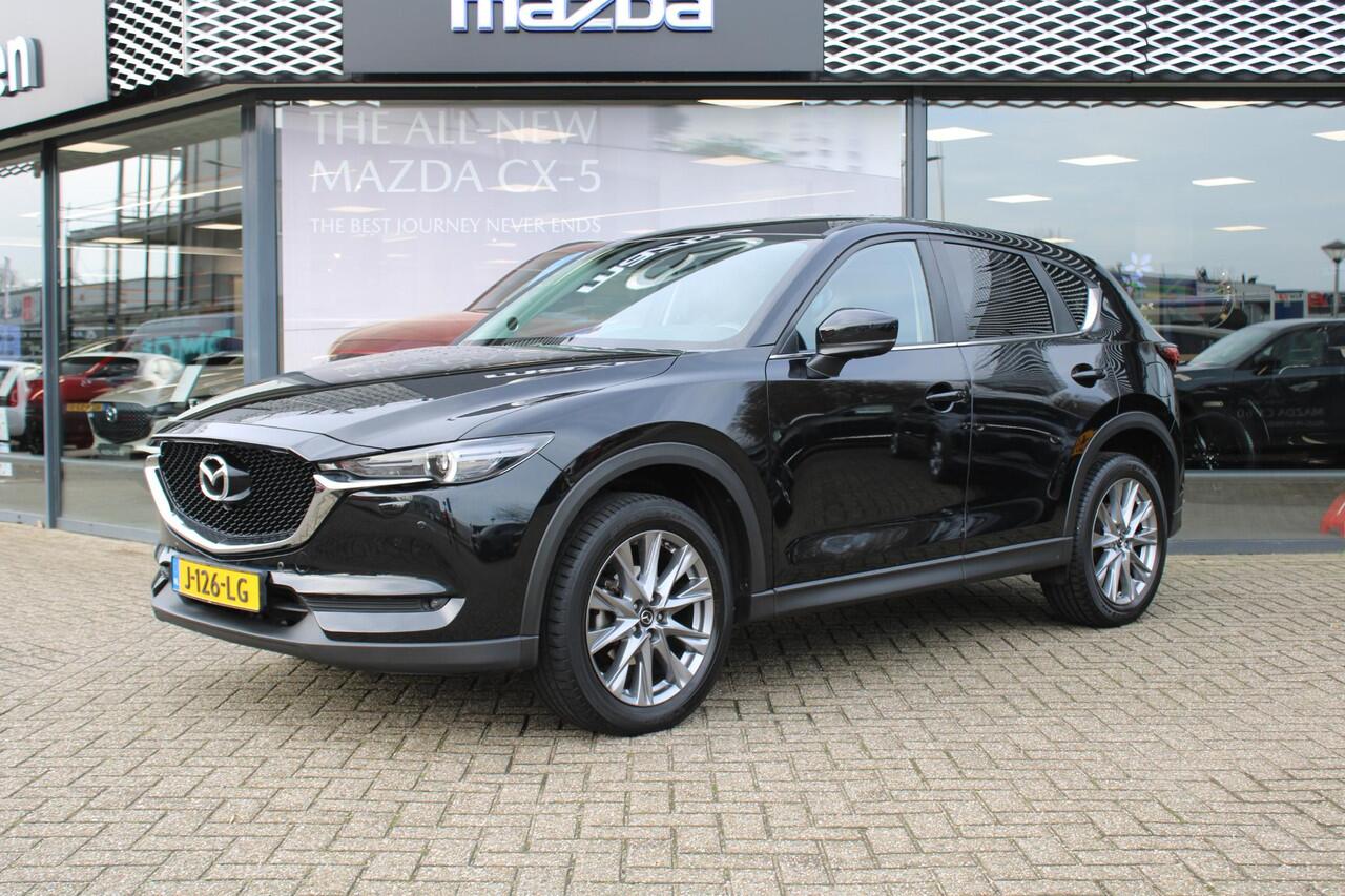 Mazda CX-5 2.0 SkyActiv-G 165 Style Selected , Automaat, Trekhaak, Leder, Bose, Clima, Cruise, 360 Camera, LMV 19 Inch, Navi, Apple Carplay, Stuur/Stoelverwarming