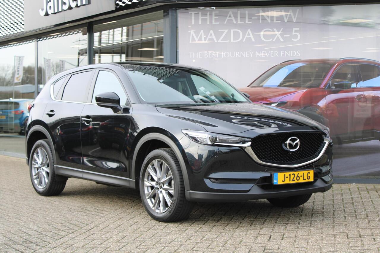 Mazda CX-5 2.0 SkyActiv-G 165 Style Selected , Automaat, Trekhaak, Leder, Bose, Clima, Cruise, 360 Camera, LMV 19 Inch, Navi, Apple Carplay, Stuur/Stoelverwarming
