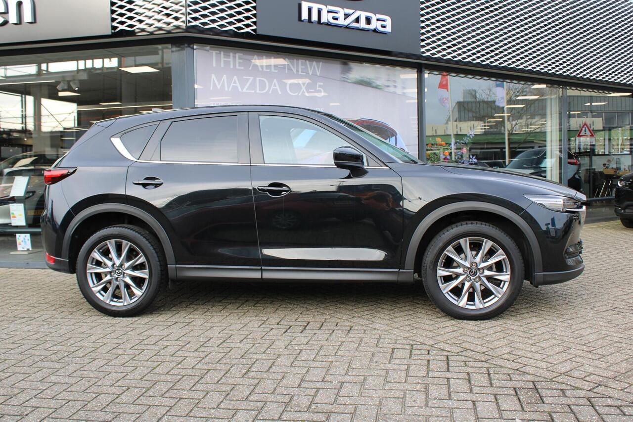 Mazda CX-5 2.0 SkyActiv-G 165 Style Selected , Automaat, Trekhaak, Leder, Bose, Clima, Cruise, 360 Camera, LMV 19 Inch, Navi, Apple Carplay, Stuur/Stoelverwarming
