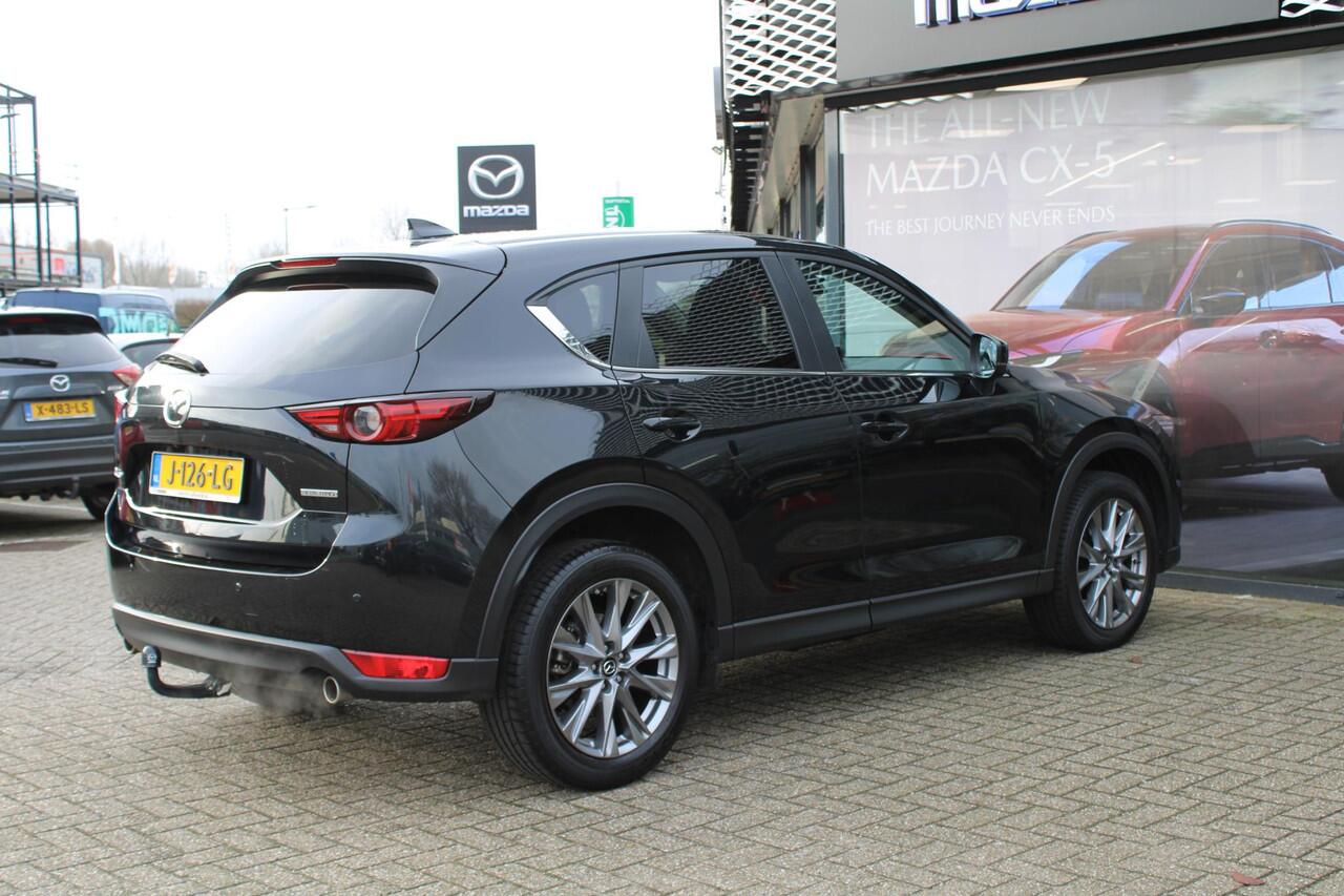 Mazda CX-5 2.0 SkyActiv-G 165 Style Selected , Automaat, Trekhaak, Leder, Bose, Clima, Cruise, 360 Camera, LMV 19 Inch, Navi, Apple Carplay, Stuur/Stoelverwarming