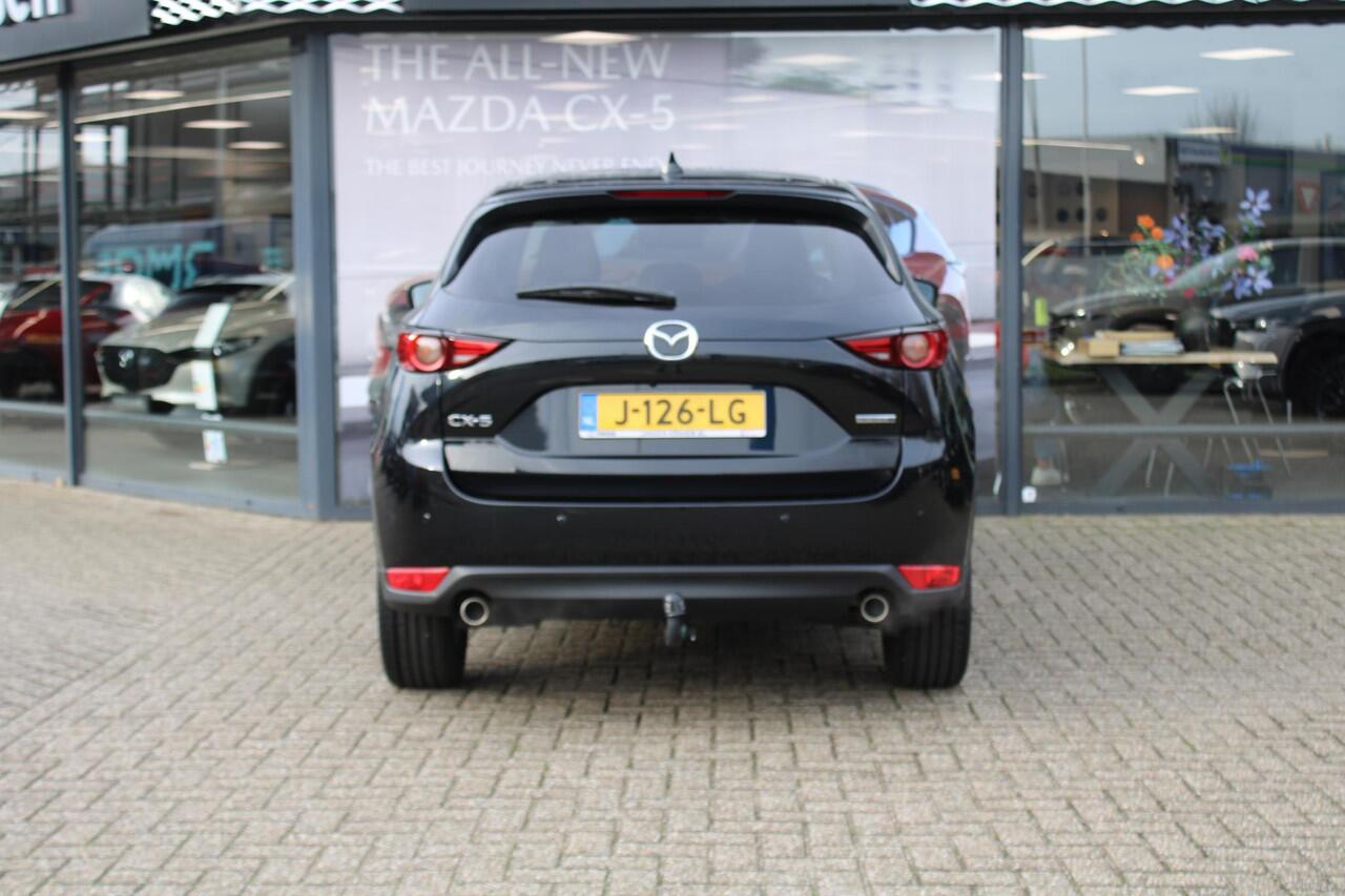 Mazda CX-5 2.0 SkyActiv-G 165 Style Selected , Automaat, Trekhaak, Leder, Bose, Clima, Cruise, 360 Camera, LMV 19 Inch, Navi, Apple Carplay, Stuur/Stoelverwarming