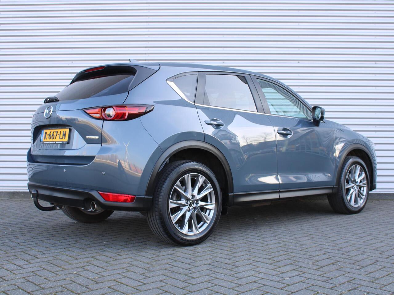 Mazda CX-5 2.0 SkyActiv-G 165 Style Selected | Trekhaak | 19"LM | HUD | Camera rondom | Leer | Elektr. stoelen | Stuur-/stoelverwarming |