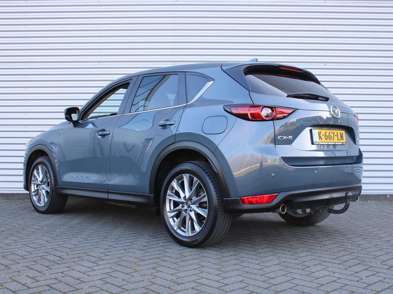 Mazda CX-5 2.0 SkyActiv-G 165 Style Selected | Trekhaak | 19"LM | HUD | Camera rondom | Leer | Elektr. stoelen | Stuur-/stoelverwarming |