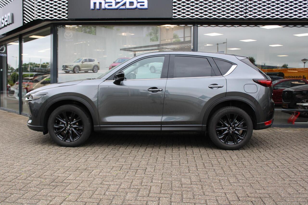 Mazda CX-5 2.5 SkyActiv-G 194 Sportive , Automaat, Half Leder, Adap.Cruise, 360 Camera, Bose, Navi, Apple, LMV 19 Inch, Stuur/Stoelverwarming