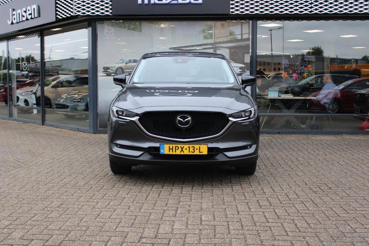 Mazda CX-5 2.5 SkyActiv-G 194 Sportive , Automaat, Half Leder, Adap.Cruise, 360 Camera, Bose, Navi, Apple, LMV 19 Inch, Stuur/Stoelverwarming