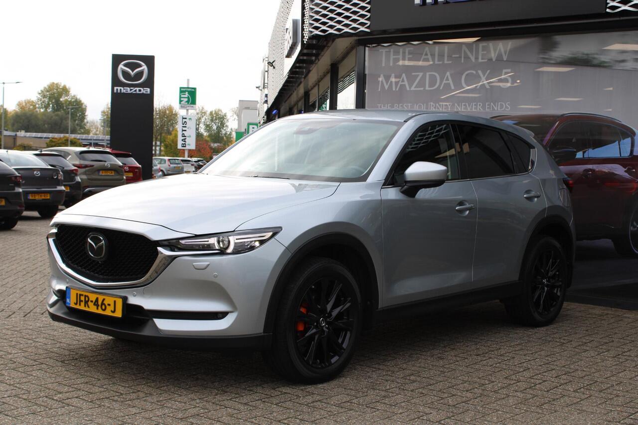 Mazda CX-5 2.5 4WD SkyActiv-G 194 Sportive , Automaat, Trekhaak, Half Leder, Bose, 360 Camera, Adap. Cruise, LMV 19 Inch, AWD, Clima, Stoelverwarming, Stuurverwarming, HUD