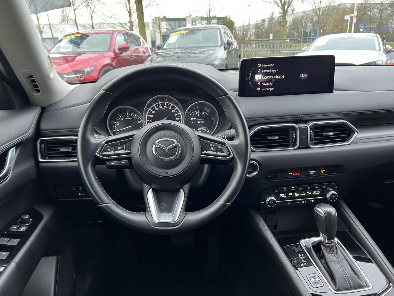 Mazda CX-5 2.0 SkyActiv-G 165 Comfort AUTOMAAT | TREKHAAK WEGKLAPBAAR | 19" VELGEN | APPLE CARPLAY | STUUR- en STOEL VERWARMING | ANDROID AUTO |