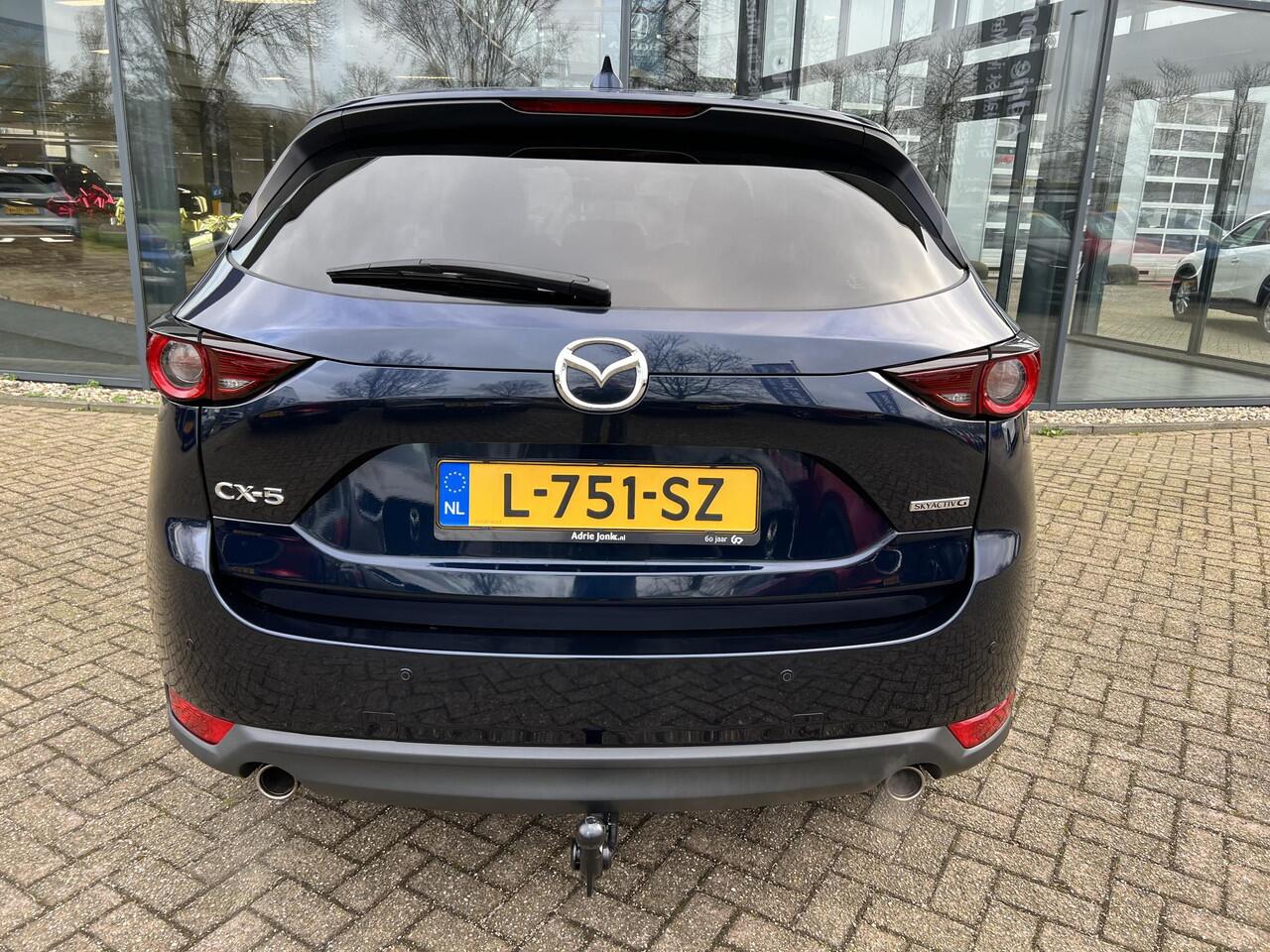 Mazda CX-5 2.0 SkyActiv-G 165 Comfort AUTOMAAT | TREKHAAK WEGKLAPBAAR | 19" VELGEN | APPLE CARPLAY | STUUR- en STOEL VERWARMING | ANDROID AUTO |
