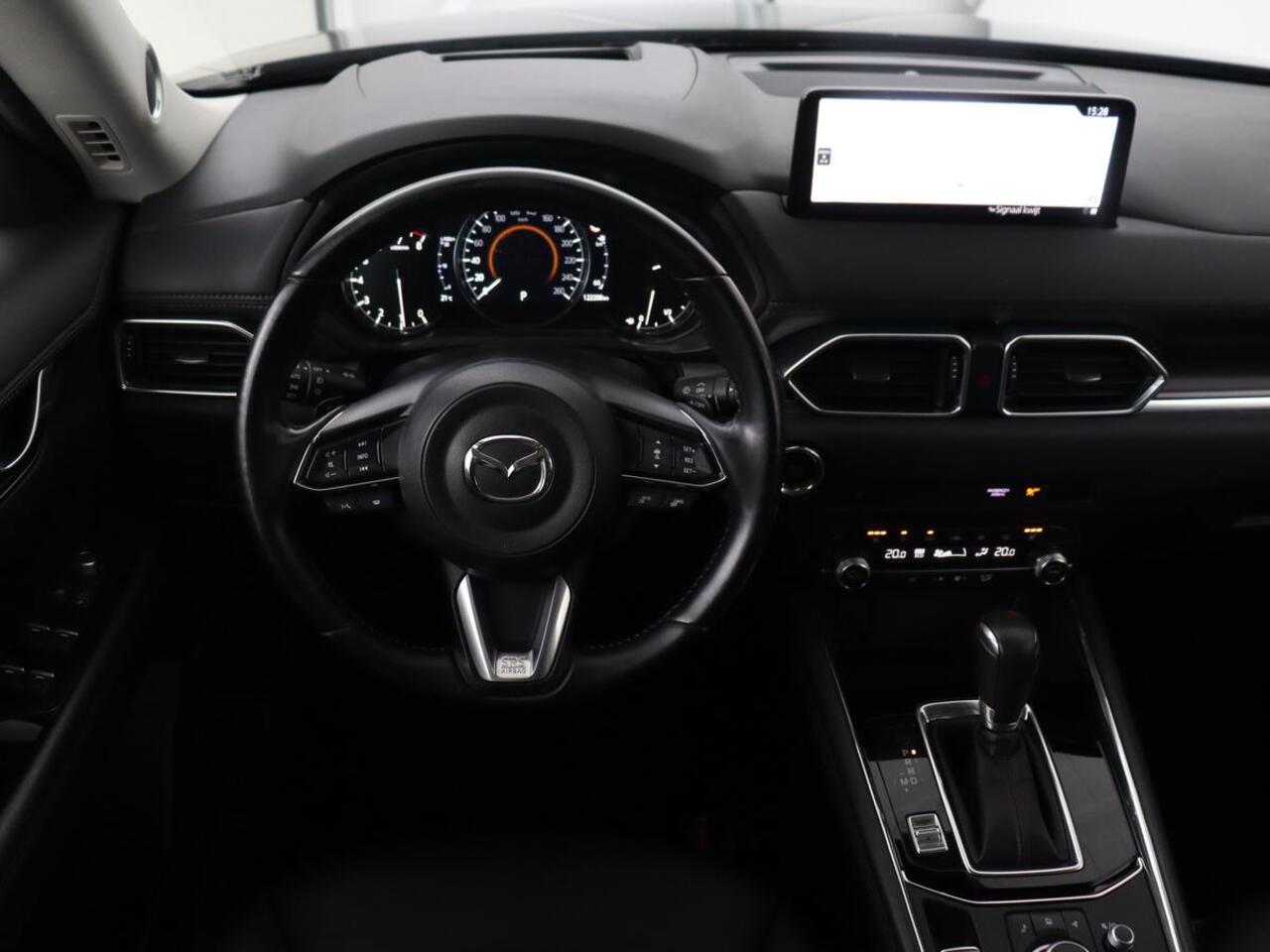 Mazda CX-5 2.0 SkyActiv-G 165 Sportive | Leder/Alcantara | Trekhaak | Head-Up | Adaptive cruise | 360 Camera | Stoel & stuurverwarming | Navigatie | Full LED | Keyless | Carplay | 19'' lichtmetalen velgen