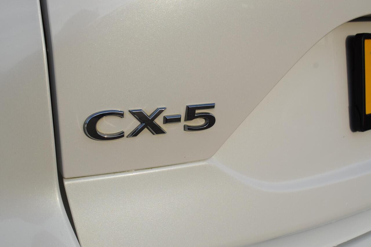 Mazda CX-5 2.0 SkyActiv-G 165 Homura Navi Airco Leder 10"scherm Km 99.500!!