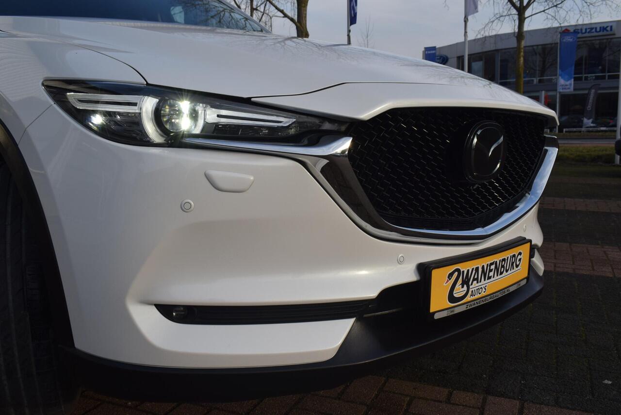 Mazda CX-5 2.0 SkyActiv-G 165 Homura Navi Airco Leder 10"scherm Km 99.500!!