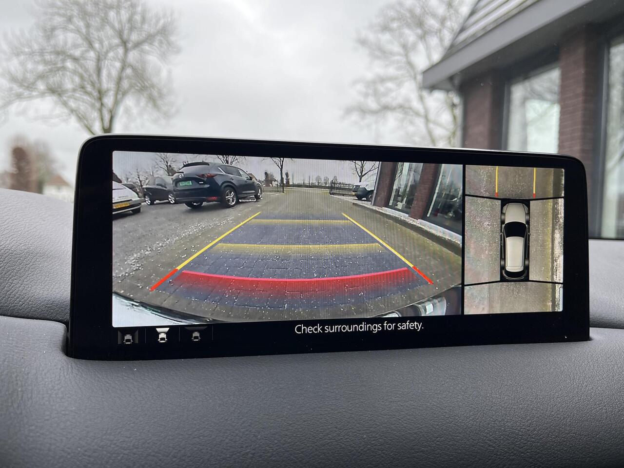 Mazda CX-5 2.5 SkyActiv-G 194 Luxury LEDER | APPLE CARPLAY / ANDROID AUTO | NAV | TREKHAAK WEGKLAPB. | ADAPTIVE CRUISE CONTROL | PANORAMADAK | 360 CAMERA | BOSE