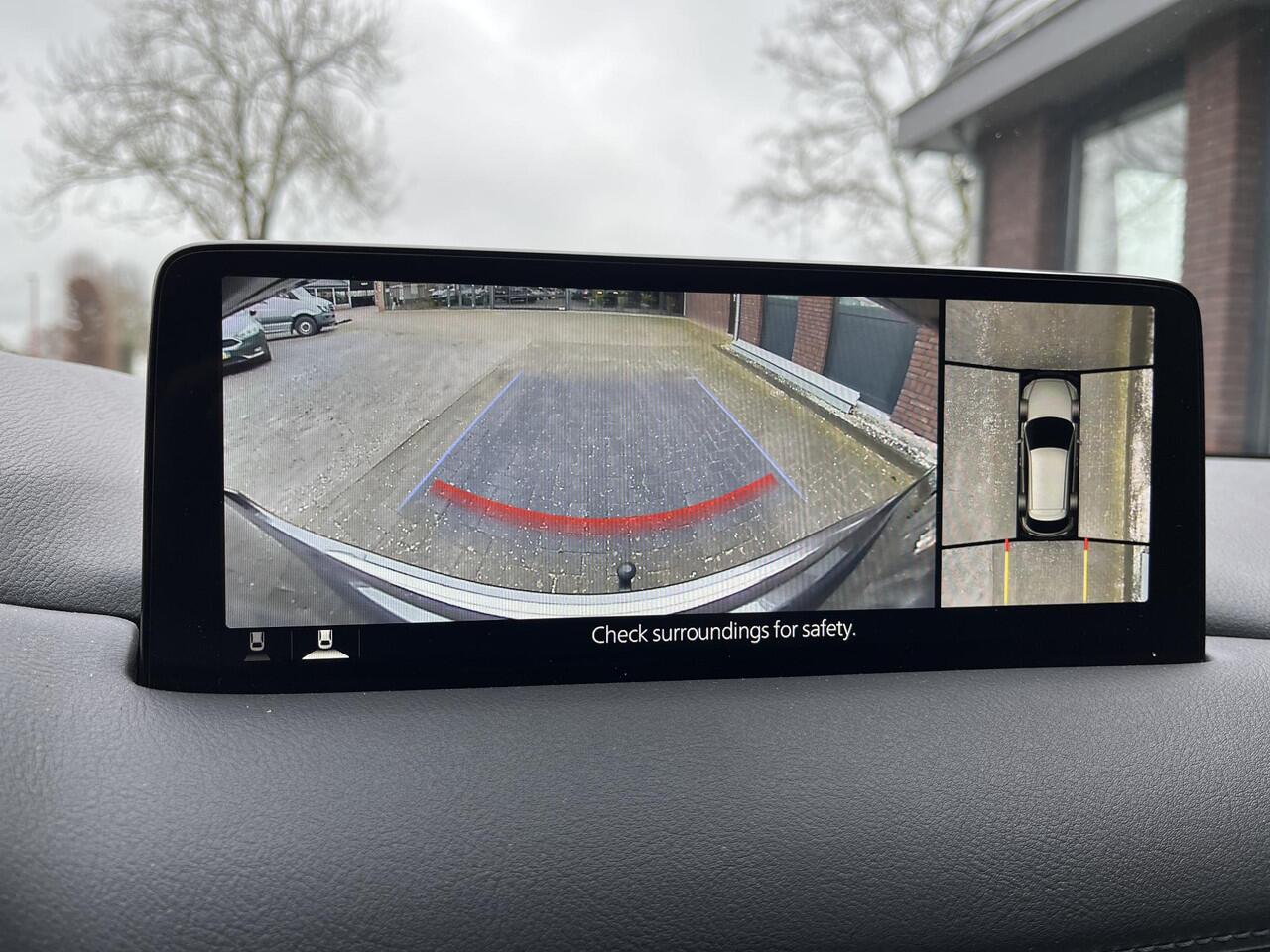 Mazda CX-5 2.5 SkyActiv-G 194 Luxury LEDER | APPLE CARPLAY / ANDROID AUTO | NAV | TREKHAAK WEGKLAPB. | ADAPTIVE CRUISE CONTROL | PANORAMADAK | 360 CAMERA | BOSE