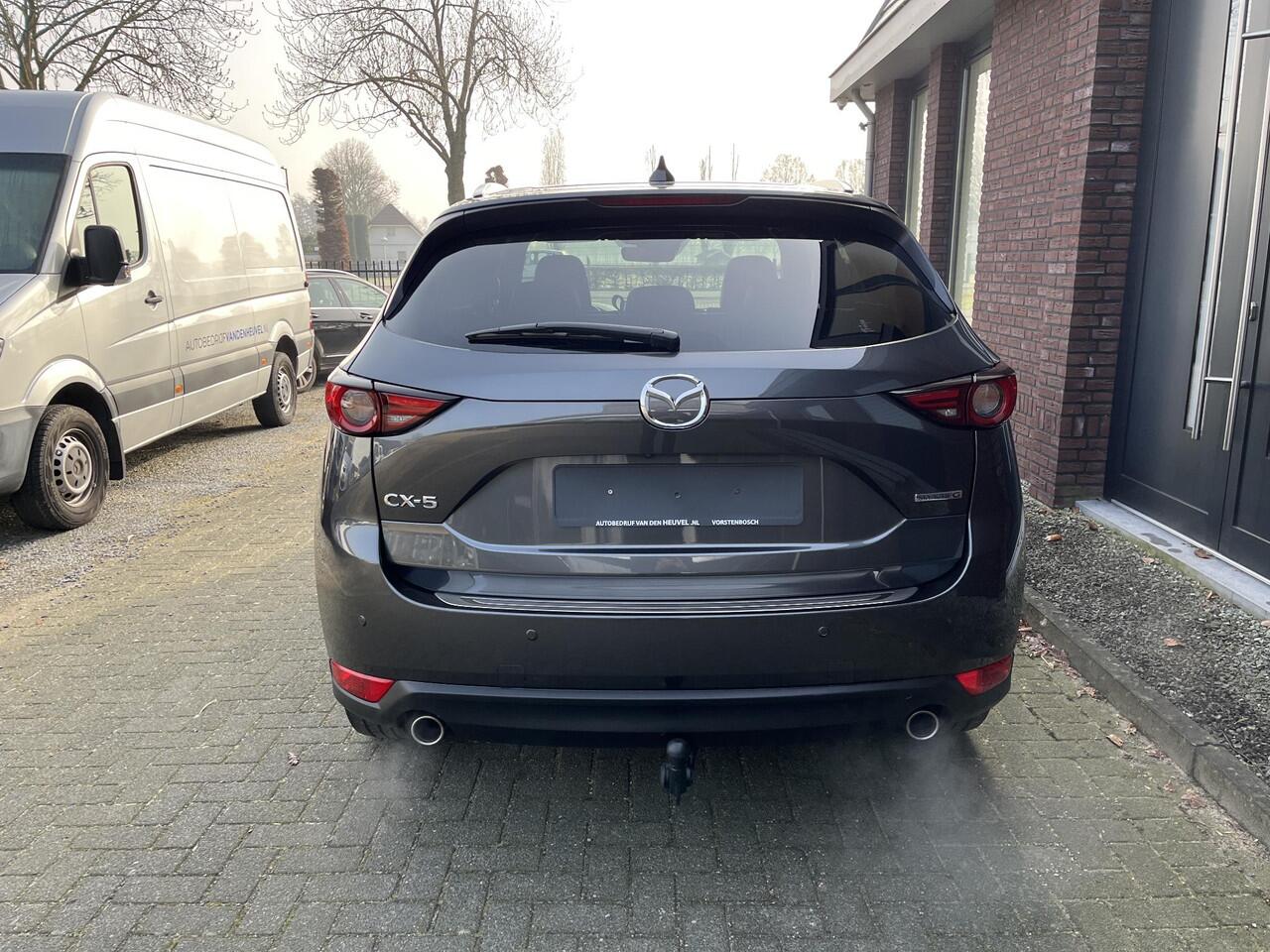 Mazda CX-5 2.5 SkyActiv-G 194 Luxury LEDER | APPLE CARPLAY / ANDROID AUTO | NAV | TREKHAAK WEGKLAPB. | ADAPTIVE CRUISE CONTROL | PANORAMADAK | 360 CAMERA | BOSE