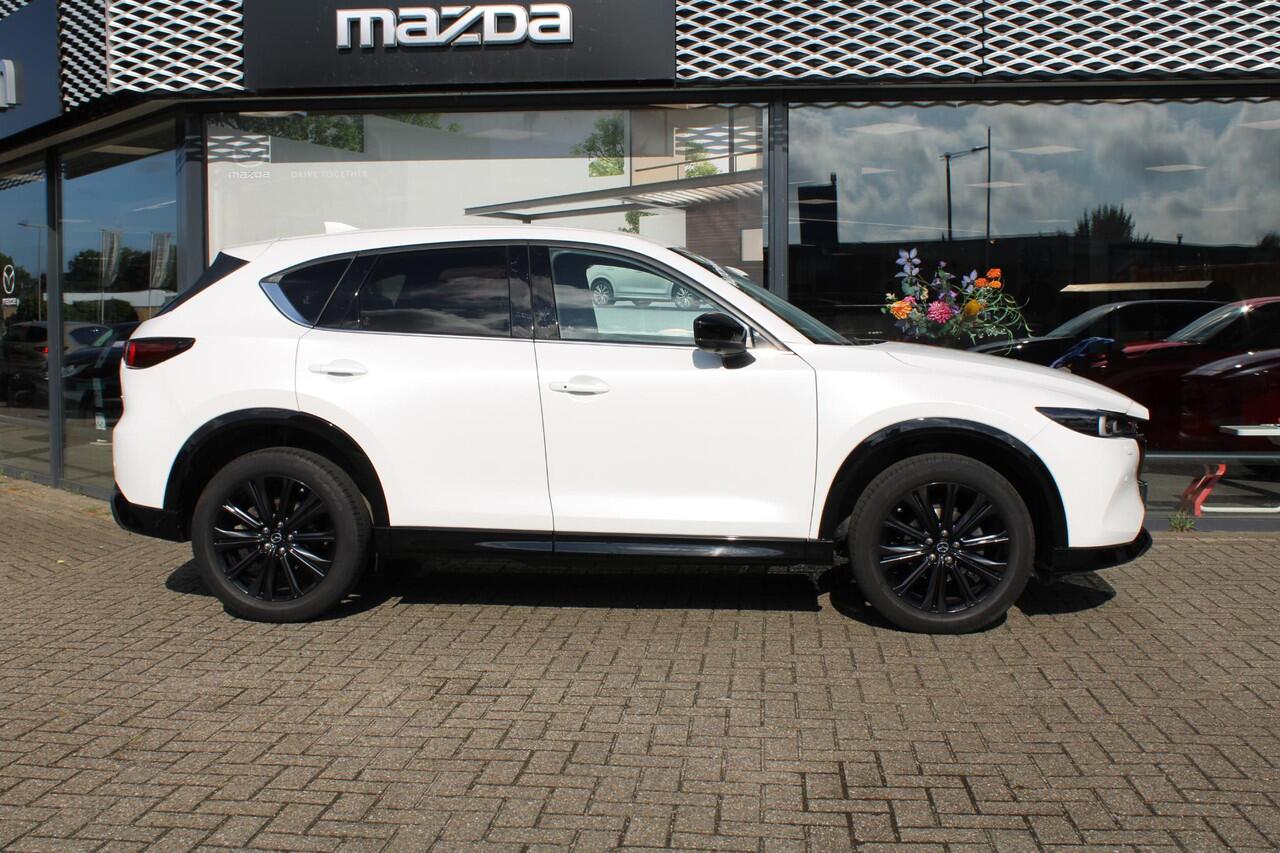 Mazda CX-5 2.5 SkyActiv-G 194 Homura , Automaat, Leder, 360 Camera, Adap.Cruise, Bose, LMV 19 Inch, HUD, Navi, Apple, Stoelventilatie/Verwarming