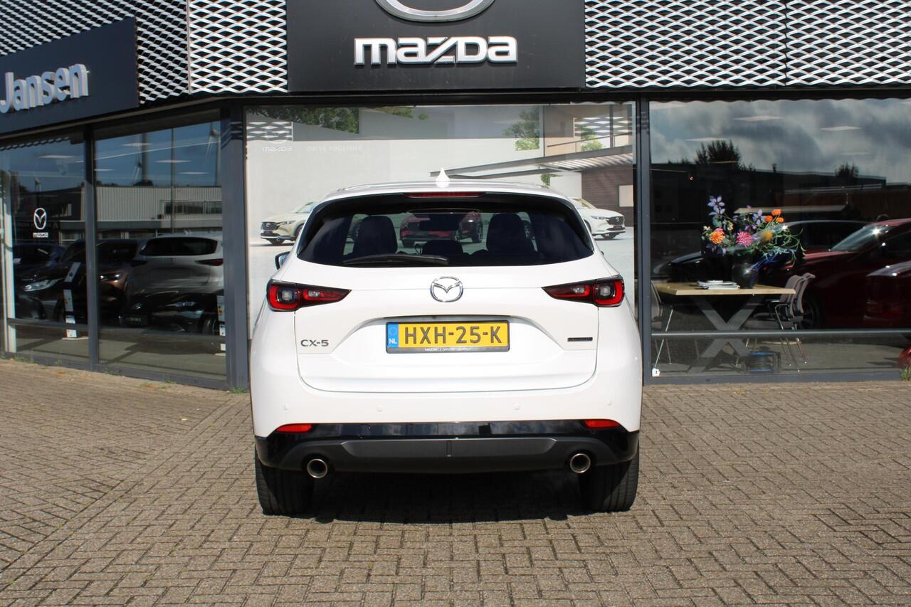 Mazda CX-5 2.5 SkyActiv-G 194 Homura , Automaat, Leder, 360 Camera, Adap.Cruise, Bose, LMV 19 Inch, HUD, Navi, Apple, Stoelventilatie/Verwarming