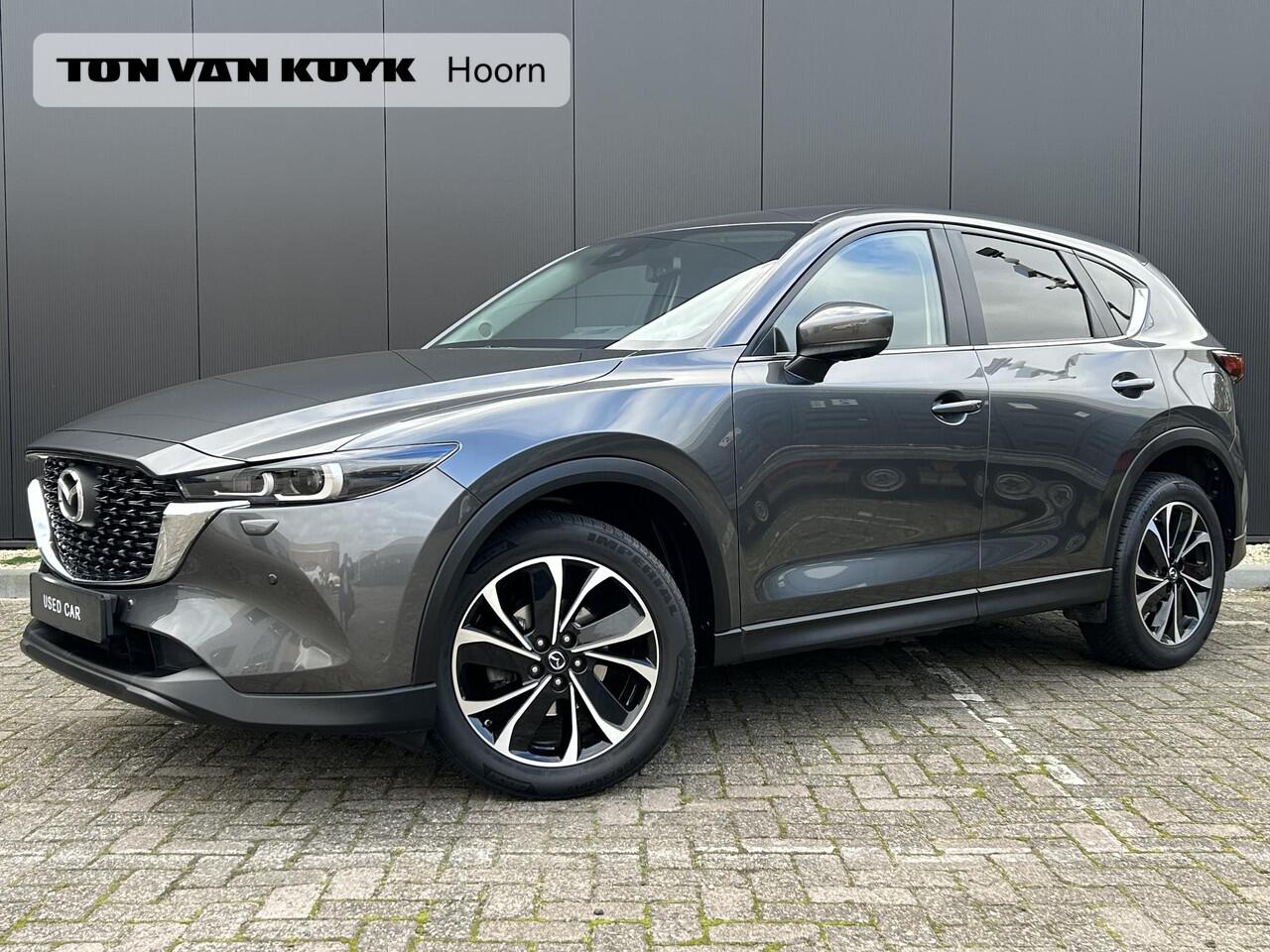Mazda CX-5 2.5 e-SkyActiv-G M Hybrid 194 Advantage 360 Camera / Head-up display / Trekhaak / Keyless drive / Stoel- stuurverwarming / Navi / Cruise Control / Draadloze tel oplader