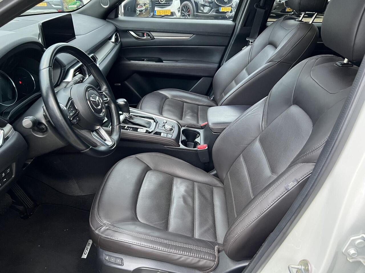 Mazda CX-5 2.5 SkyActiv-G 194 Signature AUTOMAAT | TREKHAAK | 2000kg TREKGEWICHT | 360CAMERA | EL.A.KLEP | LEDER | Bose AUDIO | DUURSTE UITVOERING | NED.AUTO | ALTIJD DEALER ONDERHOUDEN |