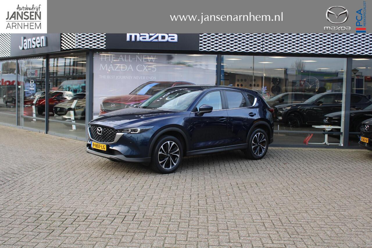 Mazda CX-5 2.0 SkyActiv-G 165 Comfort , Automaat, Trekhaak, I-Activesense Pakket, Winter Pakket, 360 Camera, LMV 19 Inch, HUD, Navi, Apple Carplay